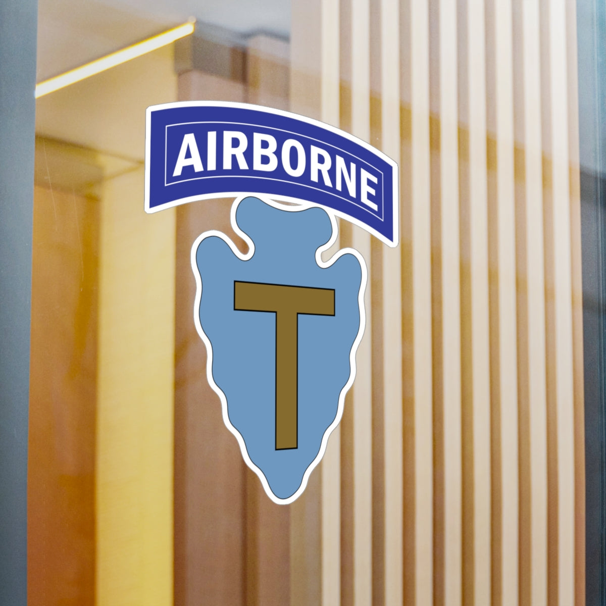 Kiss-Cut Vinyl Decals - SSI - 36th Division (Airborne) X 300