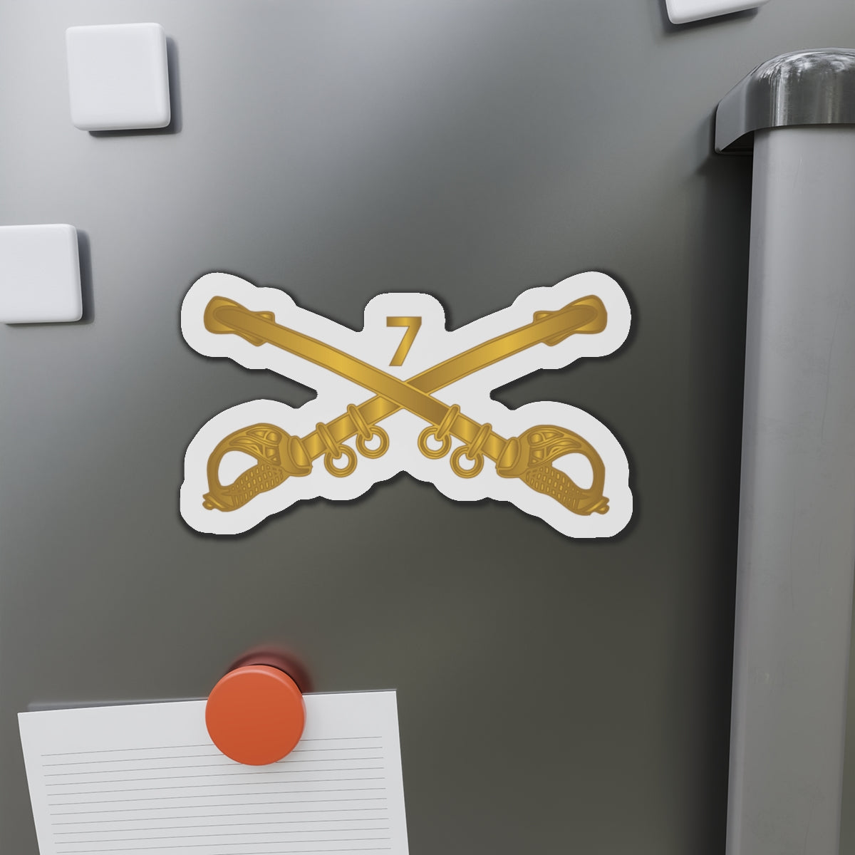 Die-Cut Magnets -SSI- Army - 7th Cavalry Branch wo Txt X 300