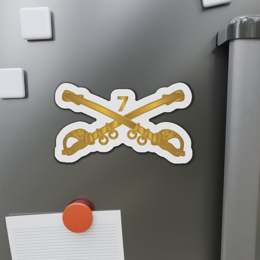 Die-Cut Magnets -SSI- Army - 7th Cavalry Branch wo Txt X 300