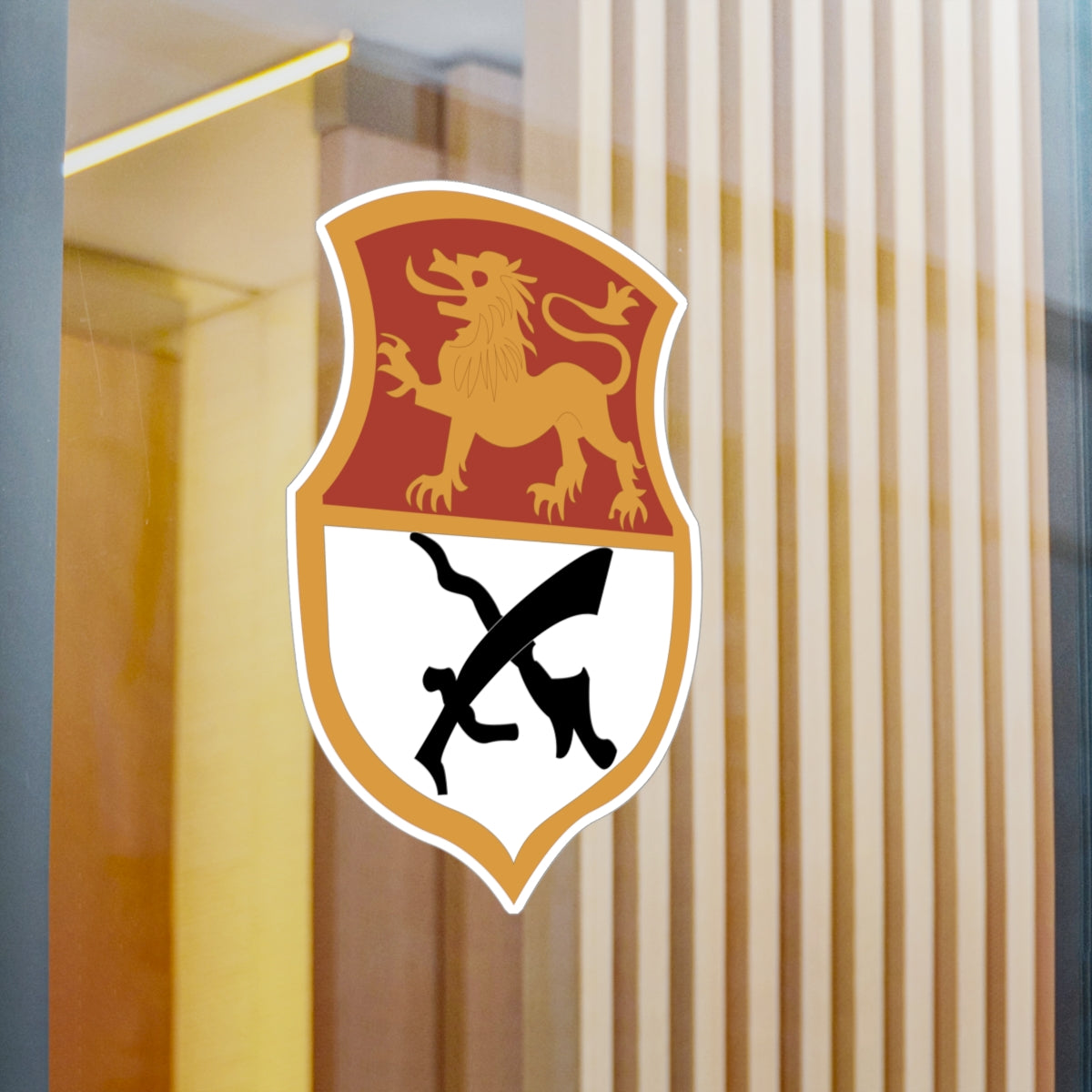 Kiss-Cut Vinyl Decals - SSI - 15th Cavalry Division  X 300