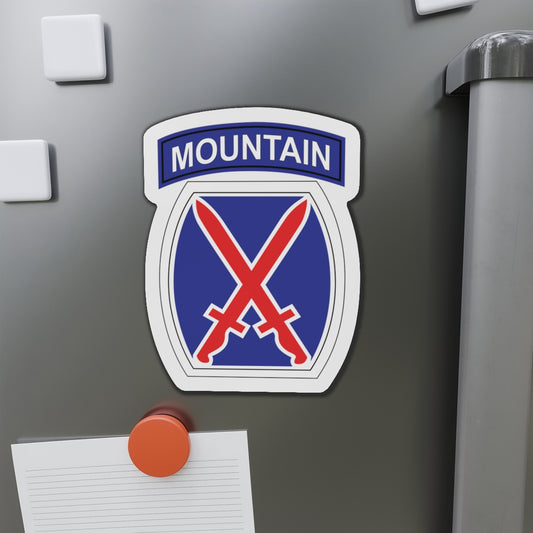 Die-Cut Magnets -SSI - 10th Mountain Division X 300