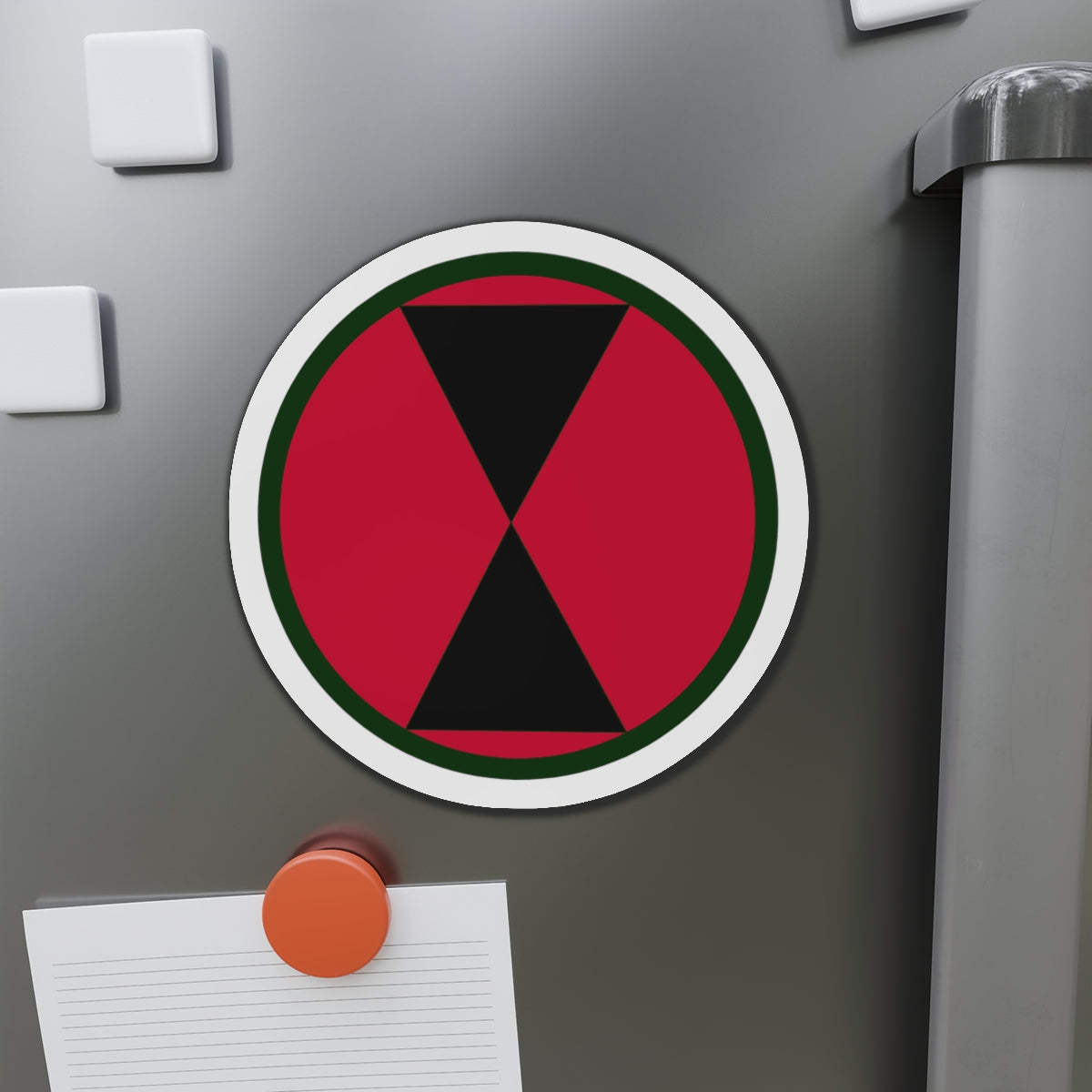 Die-Cut Magnets -SSI - 7th Infantry Division wo Txt X 300