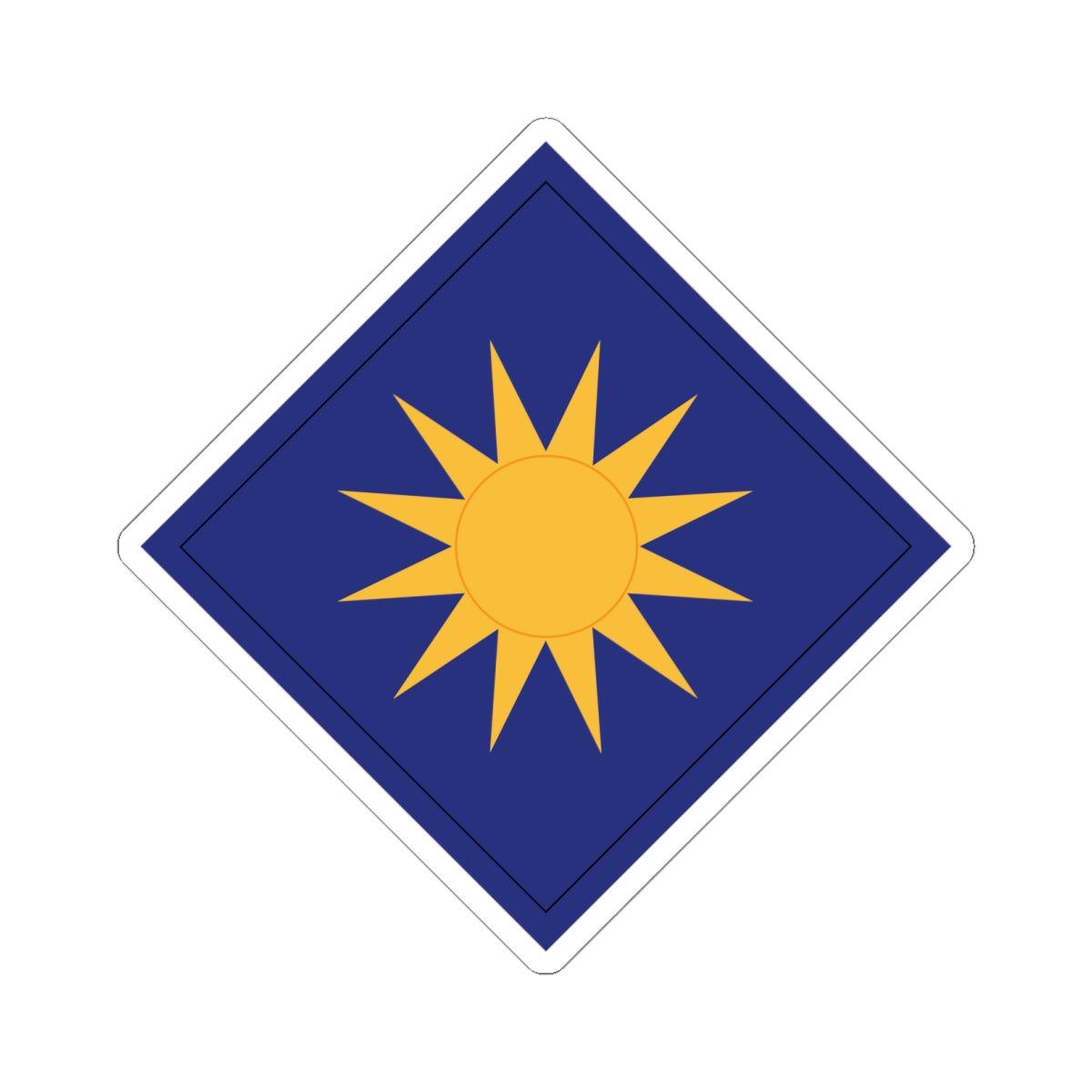 Kiss-Cut Stickers - SSI - 40th Infantry Division X 300