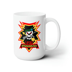 White Ceramic Mug 15oz - SOF - 5th Bn 19th SFG - Afghanistan - GB