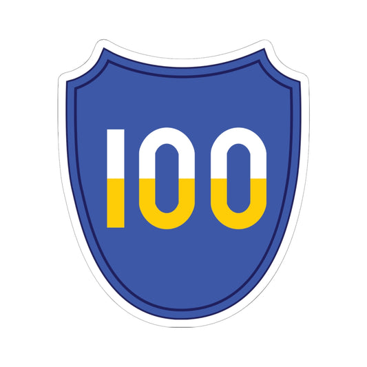 Kiss-Cut Stickers - SSI - 100th Infantry Division X 300