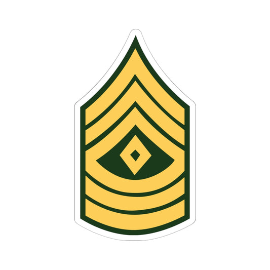 Kiss-Cut Stickers - Army - First Sergeant E-8 (1SG) X 300