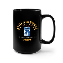 Load image into Gallery viewer, Black Mug 15oz - XVIII Airborne Corps - Sky Dragons X 300
