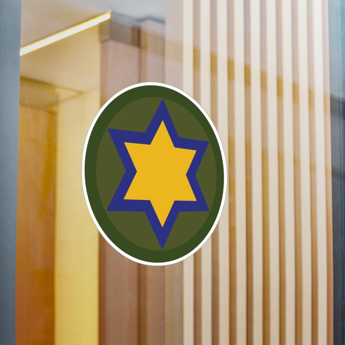 Kiss-Cut Vinyl Decals - SSI - 66th Cavalry Division X 300