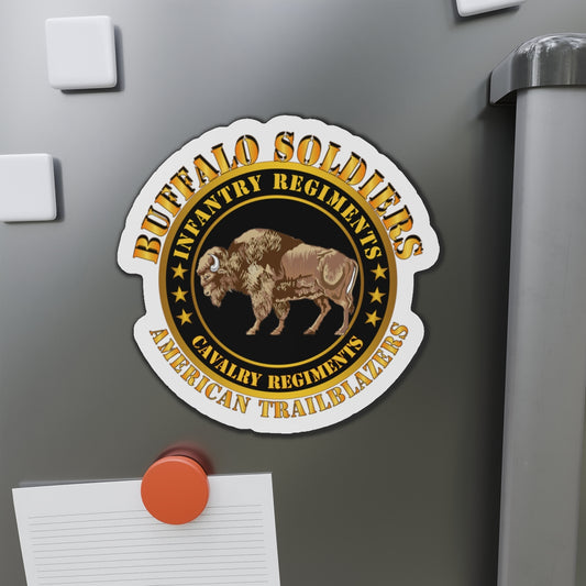 Die-Cut Magnets - Army - Buffalo Soldiers - Infantry - Cavalry Regiments X 300