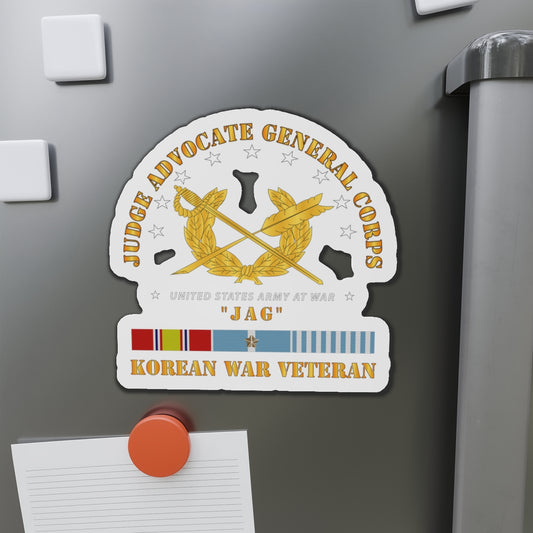 Die-Cut Magnets - JAG Branch w KOREAN SVC