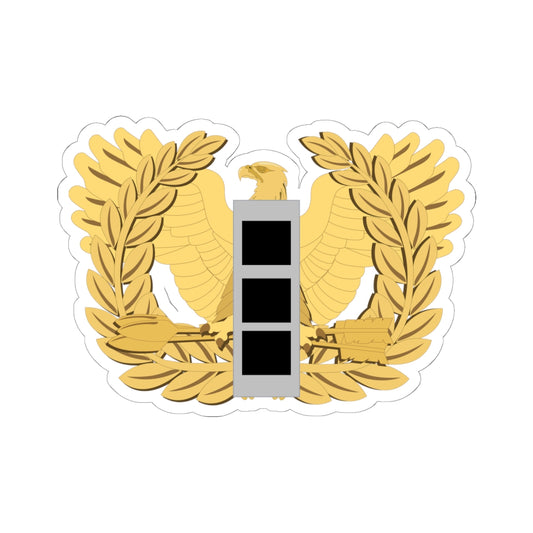 Kiss-Cut Stickers - Army - Chief Warrant Officer - W03 - Flat - Eagle and Bar wo txt X 300