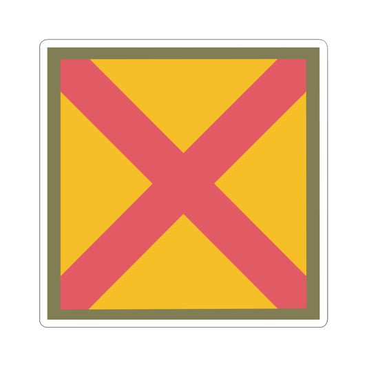 Kiss-Cut Stickers - SSI - 63rd Cavalry Division X 300