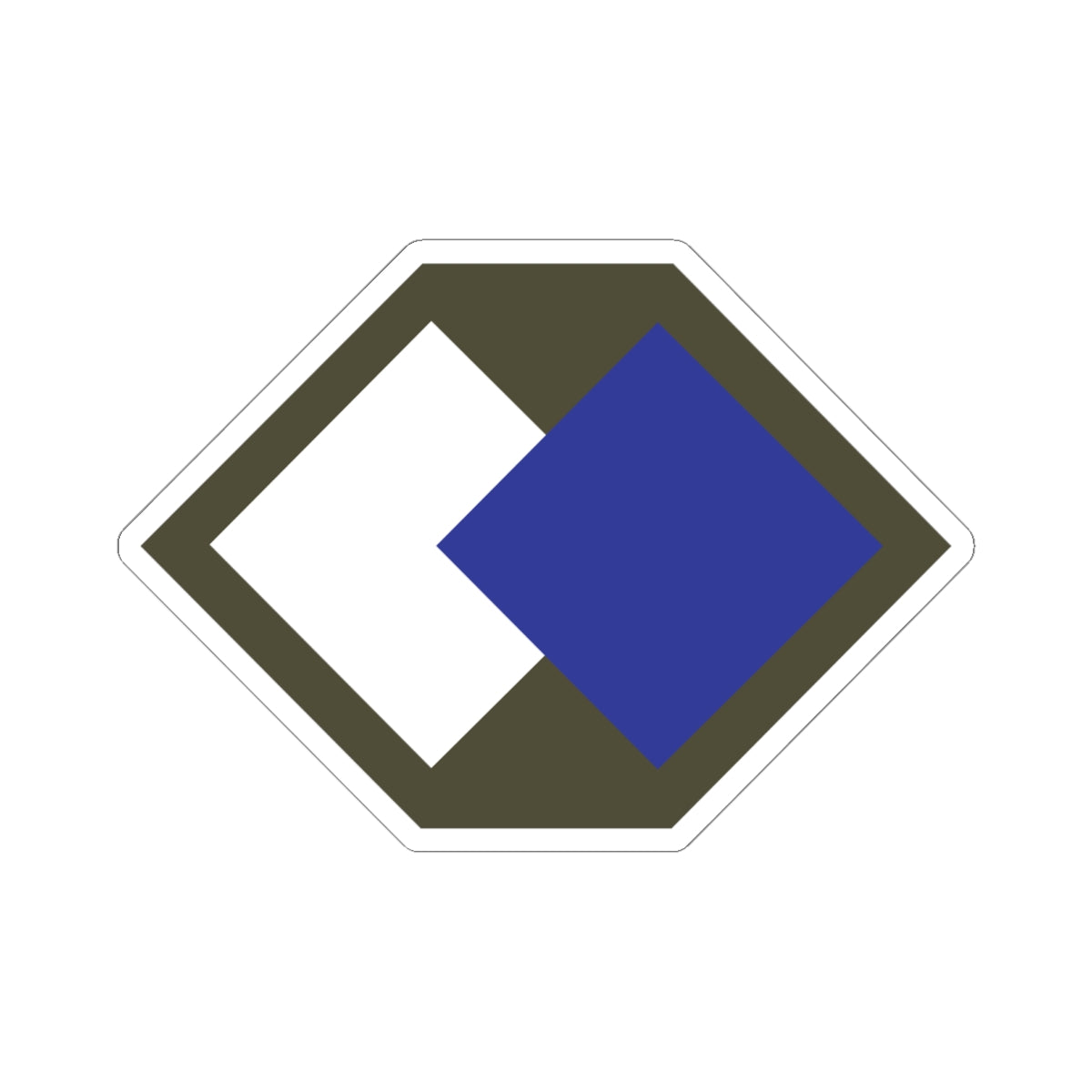 Kiss-Cut Stickers - SSI - 96th Infantry Division X 300