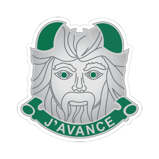 Kiss-Cut Stickers Army - DUI - 11th Armored Division X 300
