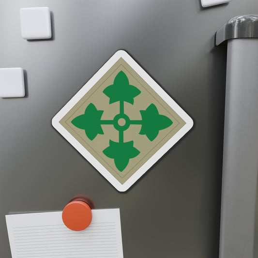 Die-Cut Magnets - SSI - 4th Infantry Division wo Txt X 300