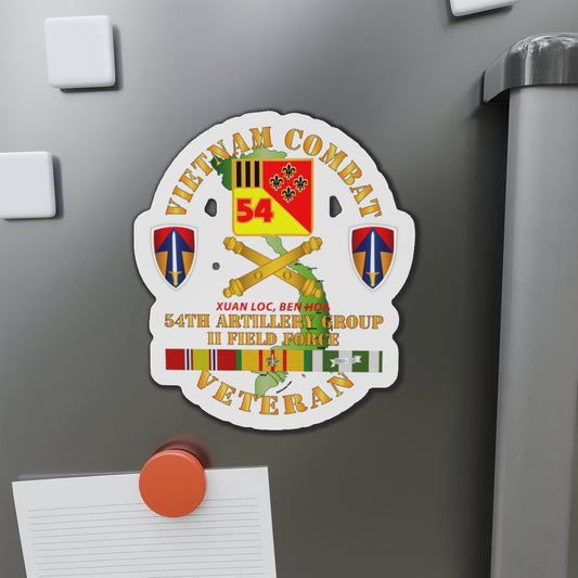 Die-Cut Magnets - Army - Vietnam Combat Vet - 54th Artillery Group - II Field Force w VN SVC X 300