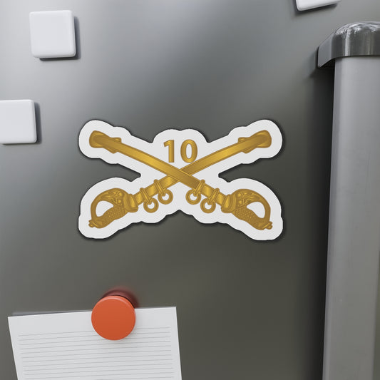 Die-Cut Magnets -SSI - Army - 10th Cavalry Branch wo Txt X 300