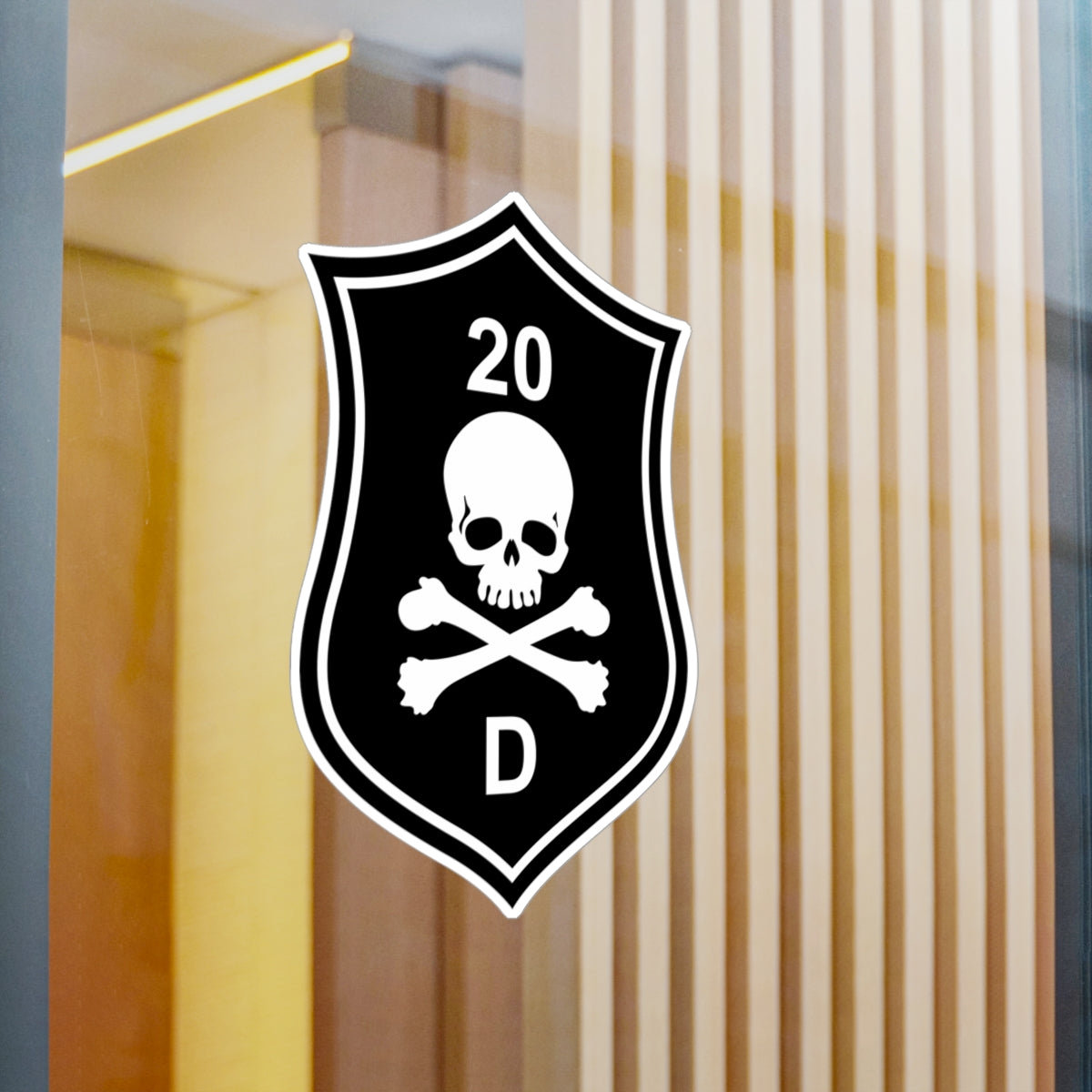 Kiss-Cut Vinyl Decals - SSI - 20th Infantry Division X 300