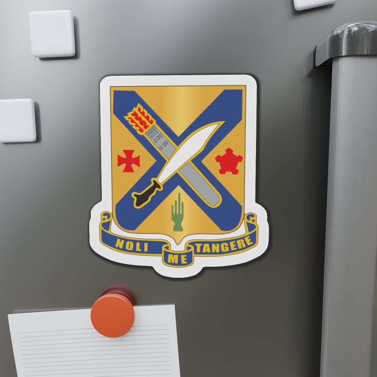 Die-Cut Magnets - 2nd Infantry Regiment wo Txt X 300