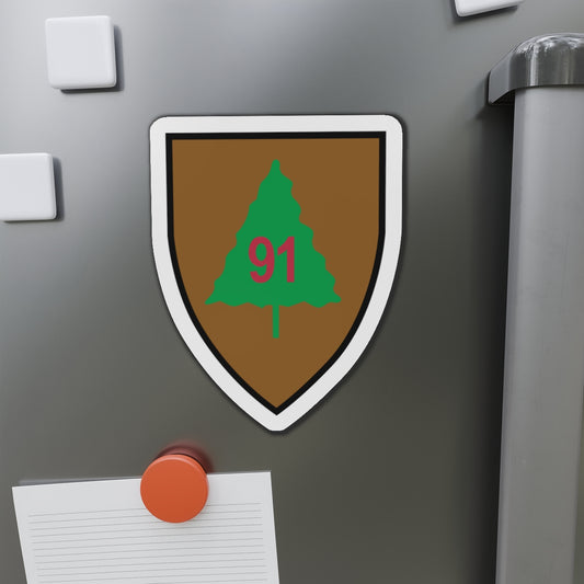 Die-Cut Magnets -SSI - 91st Infantry Division X 300