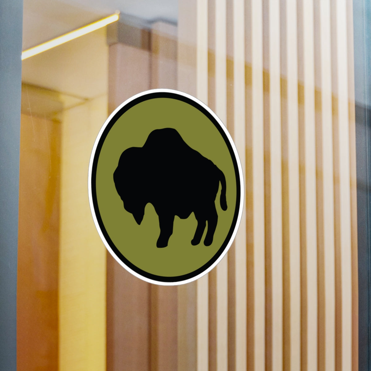 Kiss-Cut Vinyl Decals - SSI - 92nd Infantry Division X 300