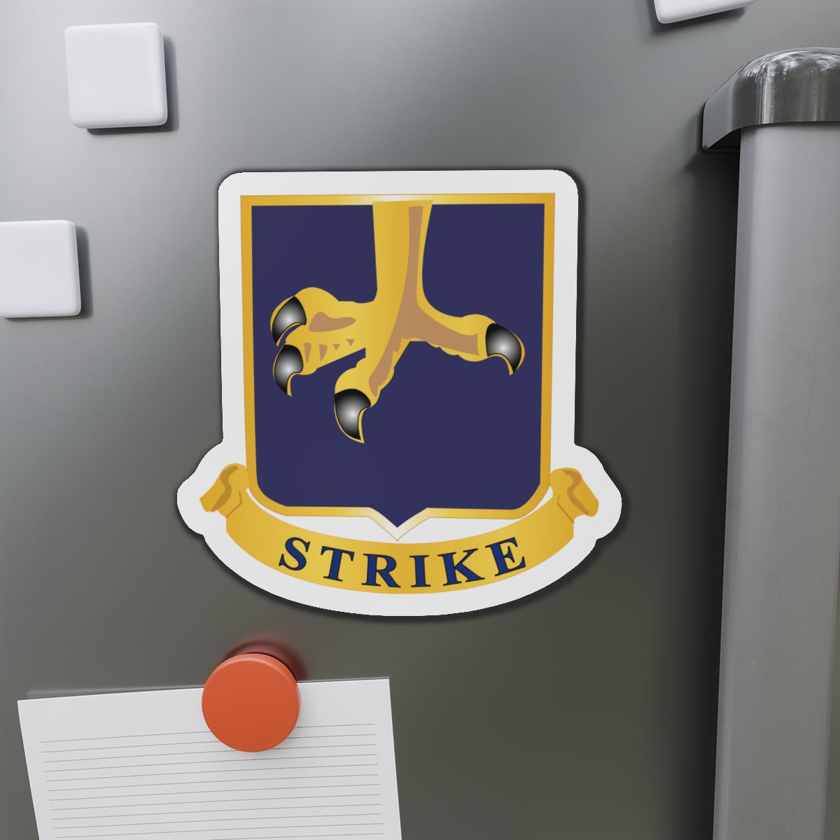 Die-Cut Magnets - 502nd Infantry Regt - DUI wo txt