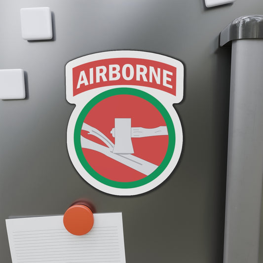 Die-Cut Magnets -SSI - 84th Infantry Division w Airborne Tab X 300