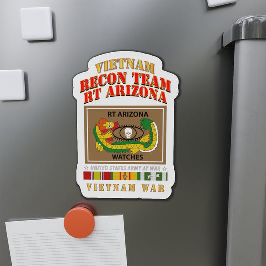 Die-Cut Magnets - RECON TEAM -  Recon Team - RT Arizona - Vietnam War w VN SVC