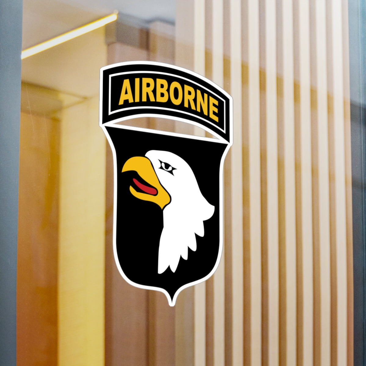 Kiss-Cut Vinyl Decals - SSI - 101st Airborne Division X 300
