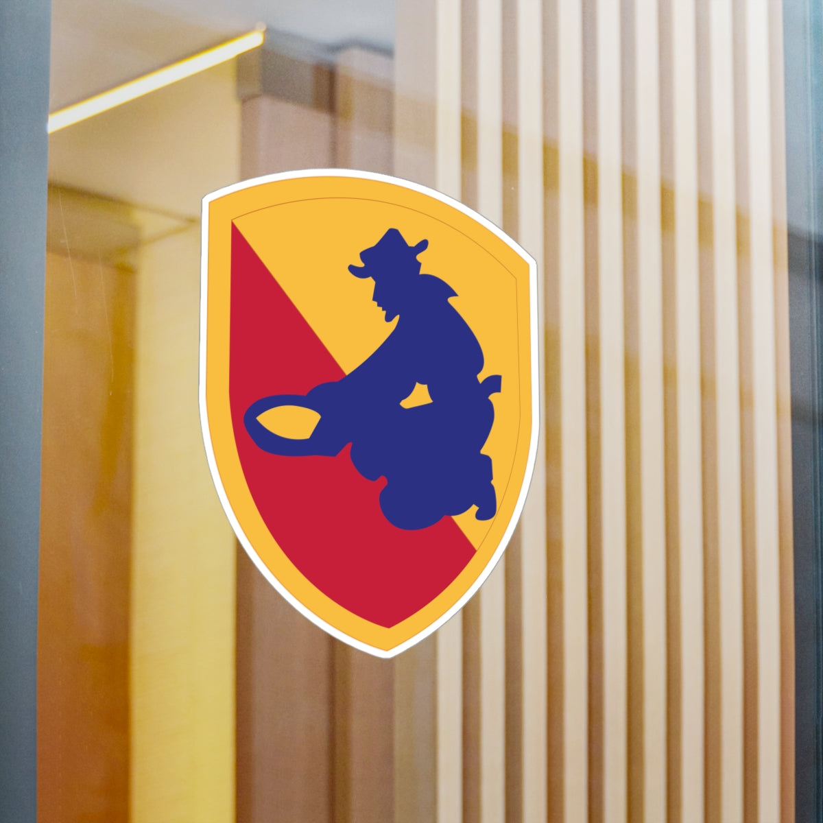 Kiss-Cut Vinyl Decals - SSI - 49th Infantry Division (1947-1968) X 300