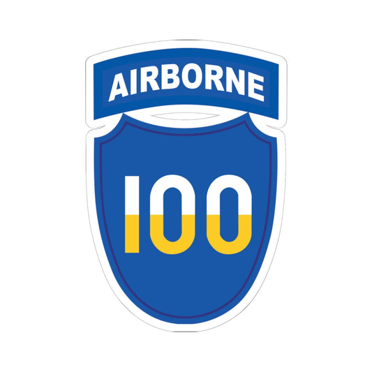Kiss-Cut Stickers - SSI - 100th Division (Airborne)  X 300