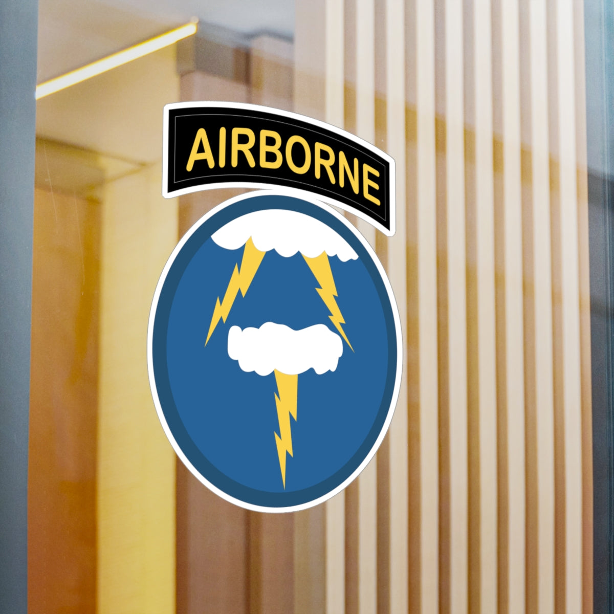 Kiss-Cut Vinyl Decals - SSI - 21st Airborne Infantry Division