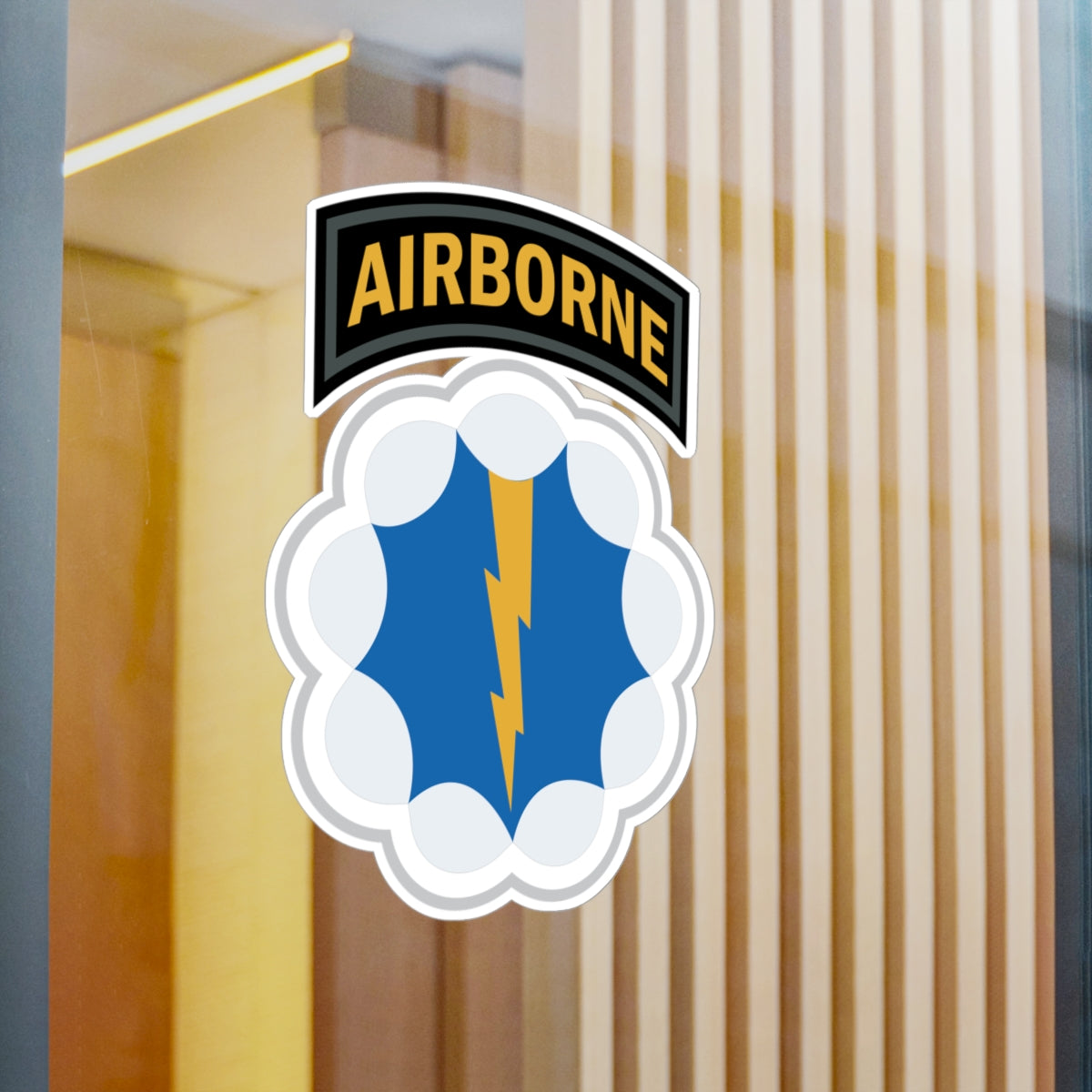 Kiss-Cut Vinyl Decals - SSI - 9th Airborne Division - Phantom X 300