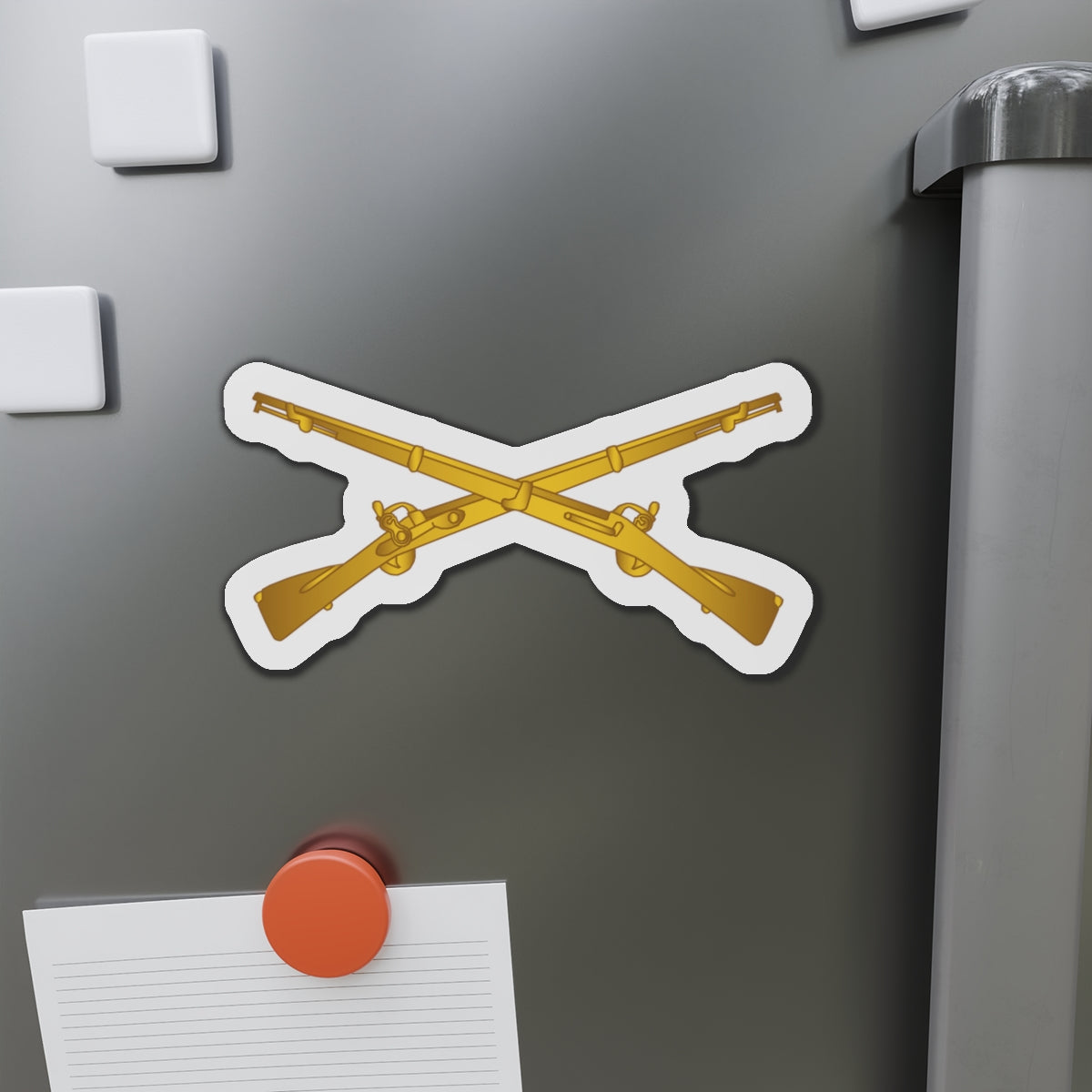 Die-Cut Magnets -SSI -Army - Infantry Branch wo Txt X 300