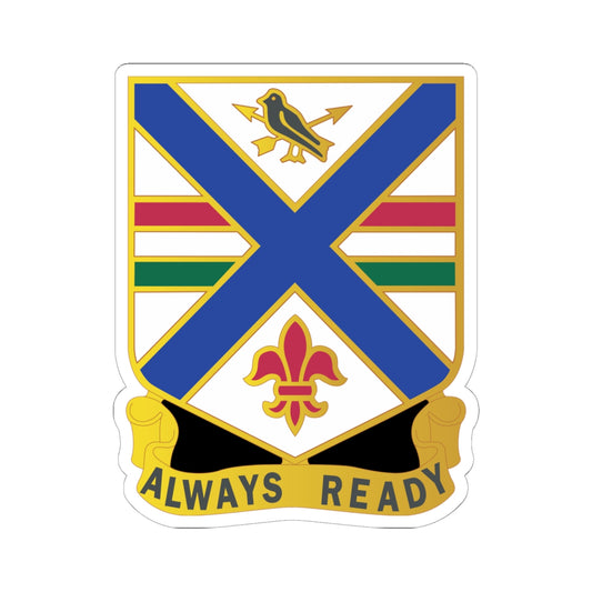 Kiss-Cut Stickers - 130th Infantry Regiment - DUI wo Txt X 300