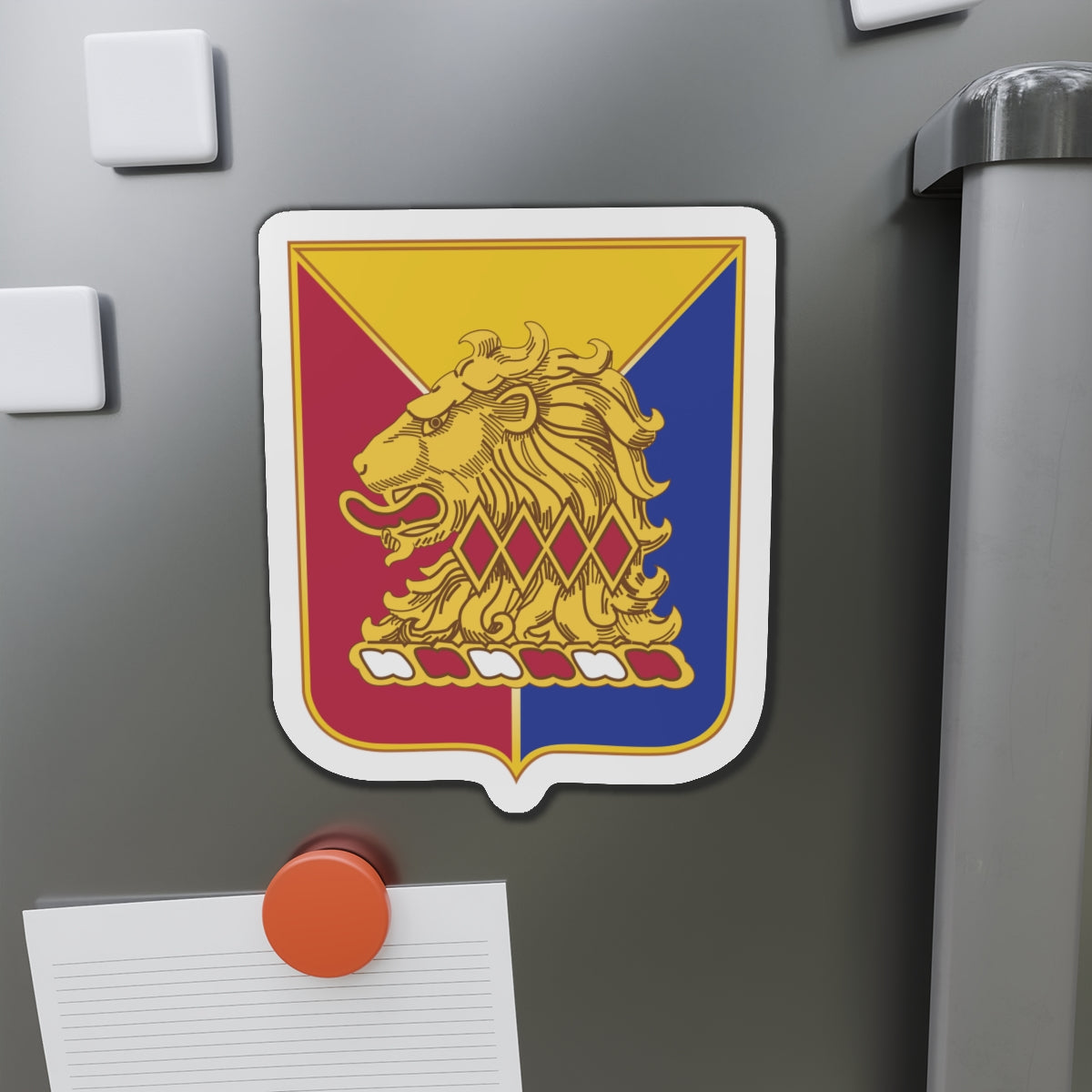 Die-Cut Magnets - DUI - 50th Armored Division wo Txt X 300