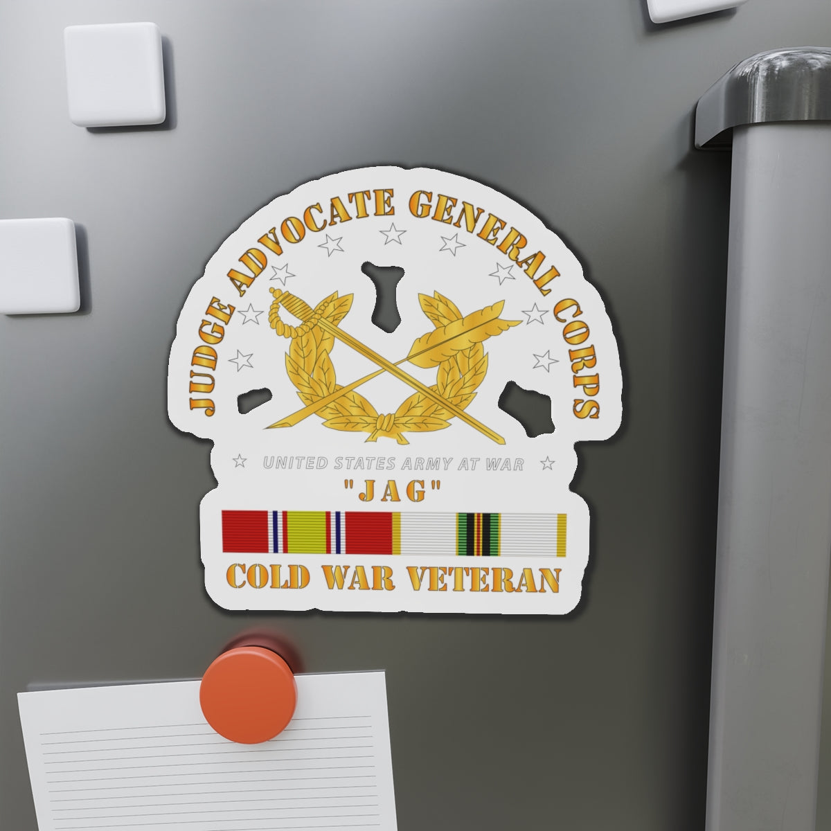 Die-Cut Magnets - JAG Branch w COLD SVC