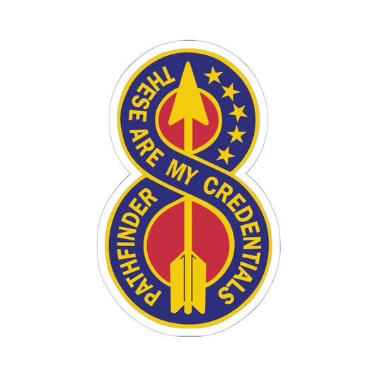 Kiss-Cut Stickers - DUI - 8th Infantry Division X 300