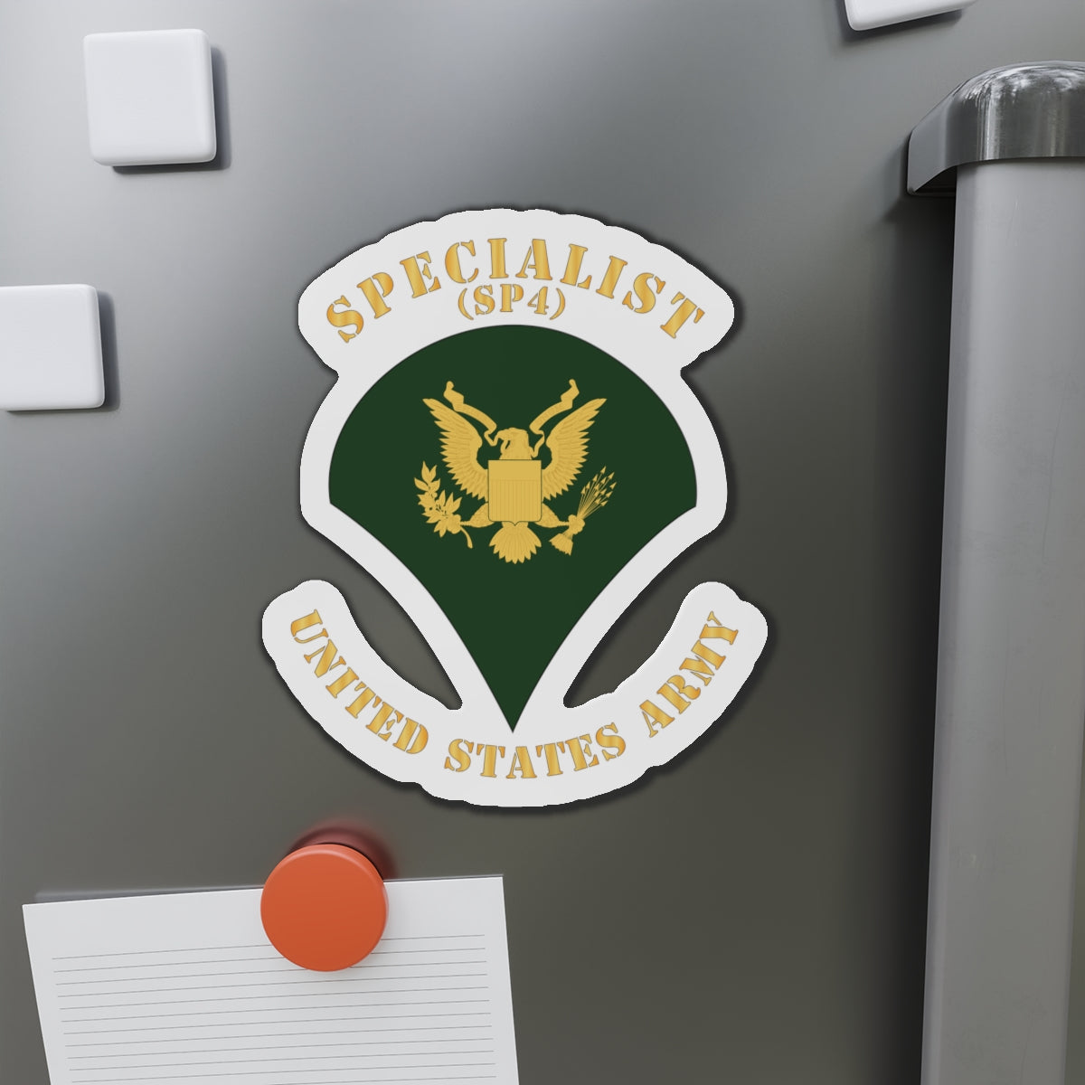Die-Cut Magnets -SSI -Army - Specialist - SP4 - Flat X 300