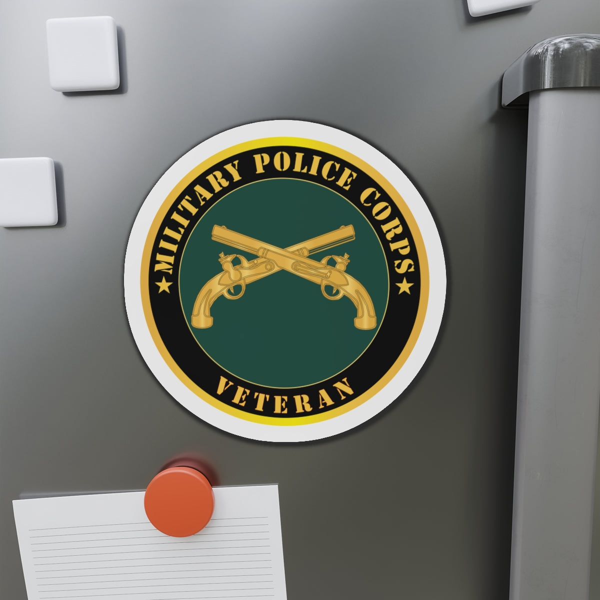 Die-Cut Magnets - Army - Military Police - Branch - Veteran X 300