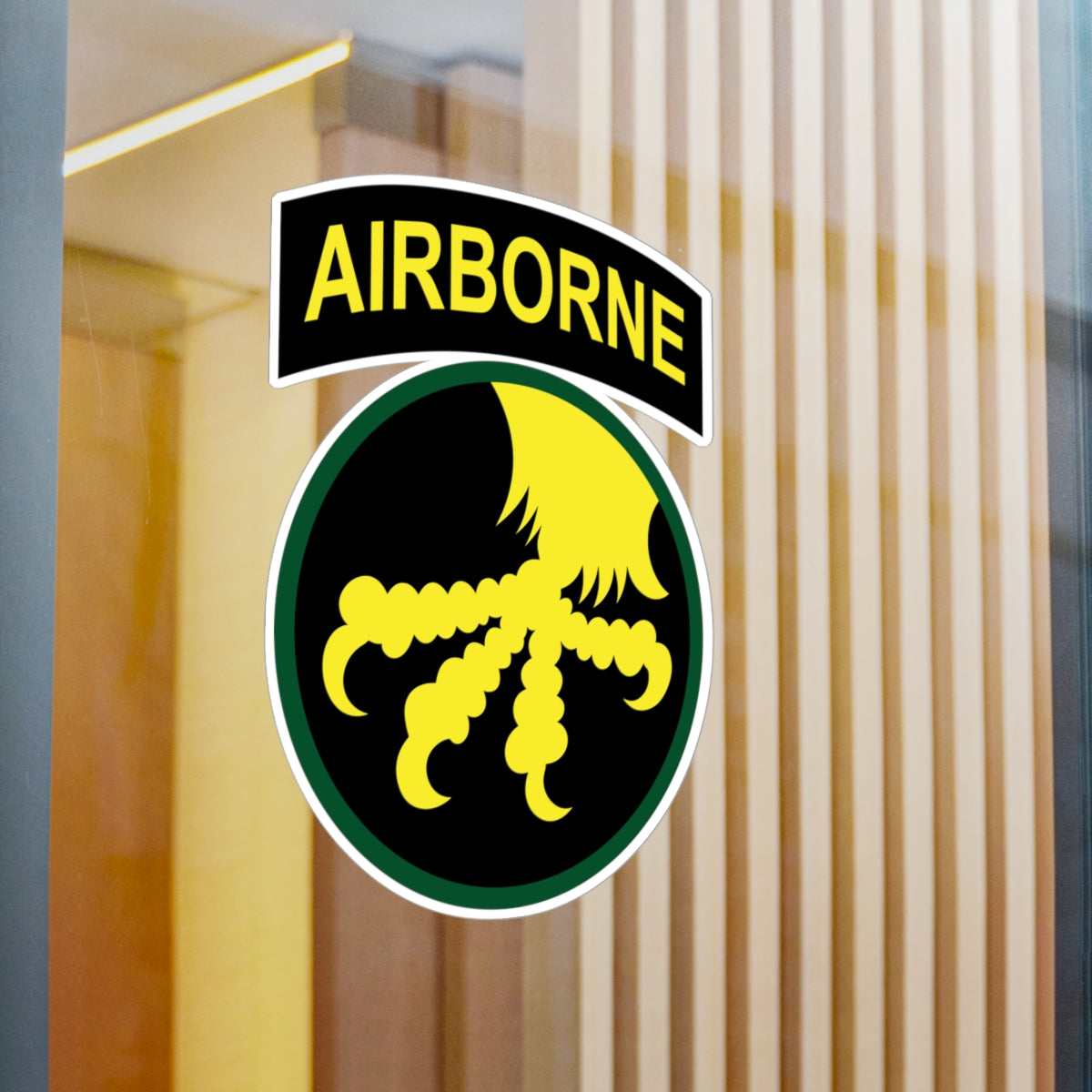 Kiss-Cut Vinyl Decals - SSI - 17th Airborne Division X 300