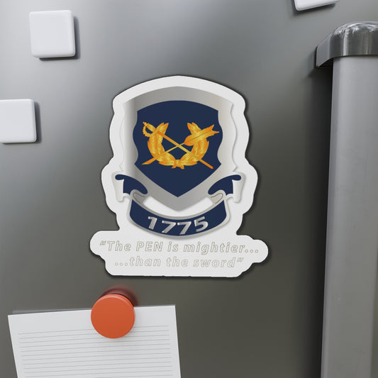 Die-Cut Magnets - Jag Corps Crest - Pen is Mighter X 300