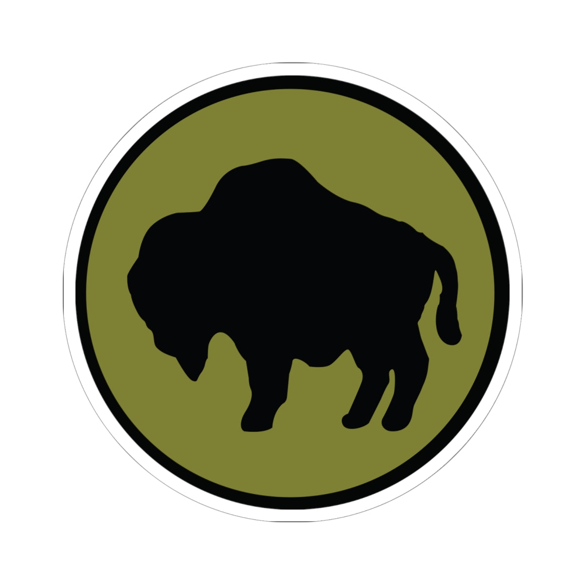 Kiss-Cut Stickers - SSI - 92nd Infantry Division X 300