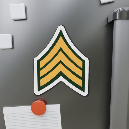 Die-Cut Magnets -SSI- Army - Sergeant E-5 (SGT) X 300