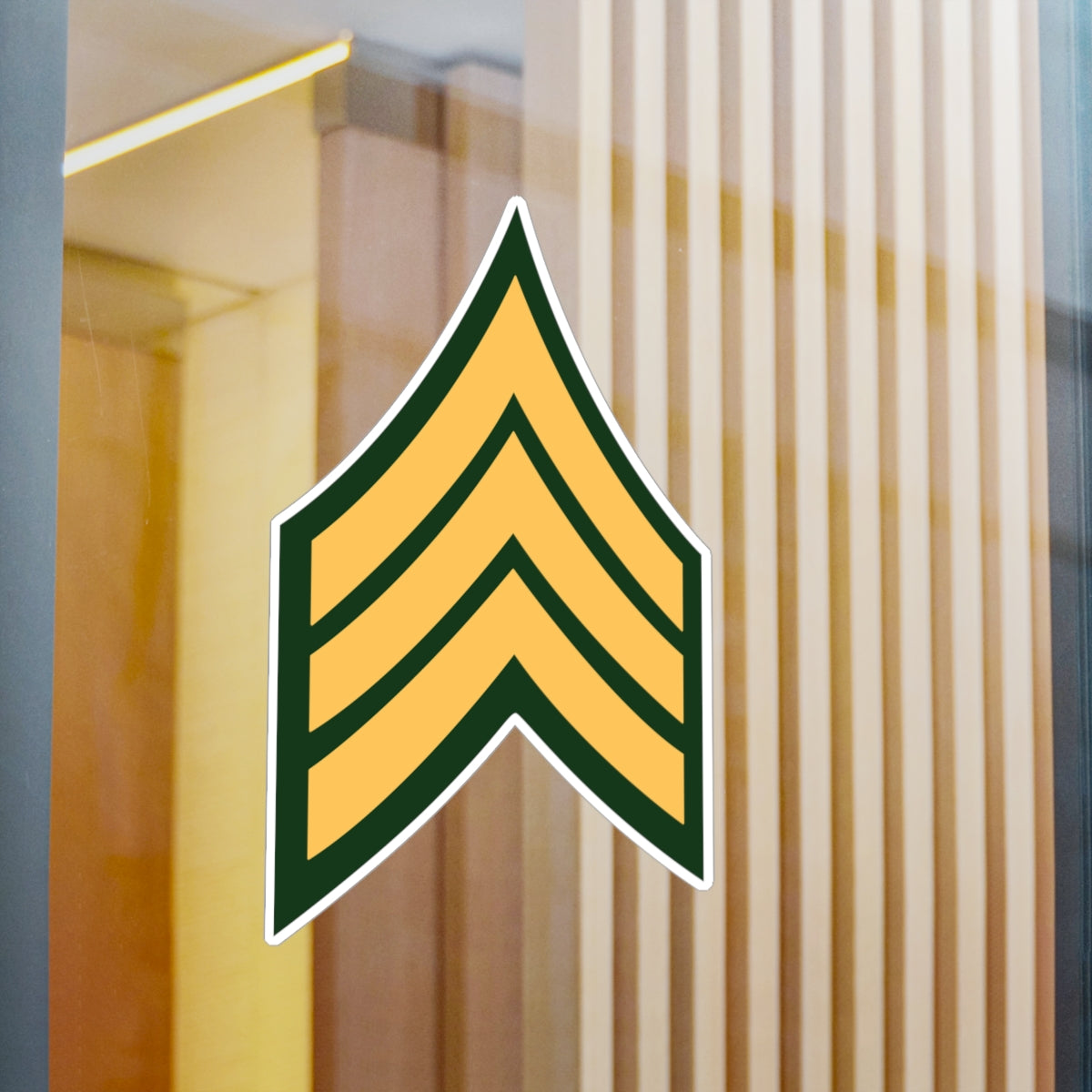Kiss-Cut Vinyl Decals - Army - Sergeant E-5 (SGT) X 300