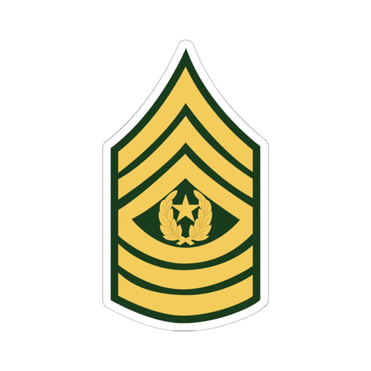Kiss-Cut Stickers - Army - Command Sgt Major E-9 (CSM) X 300
