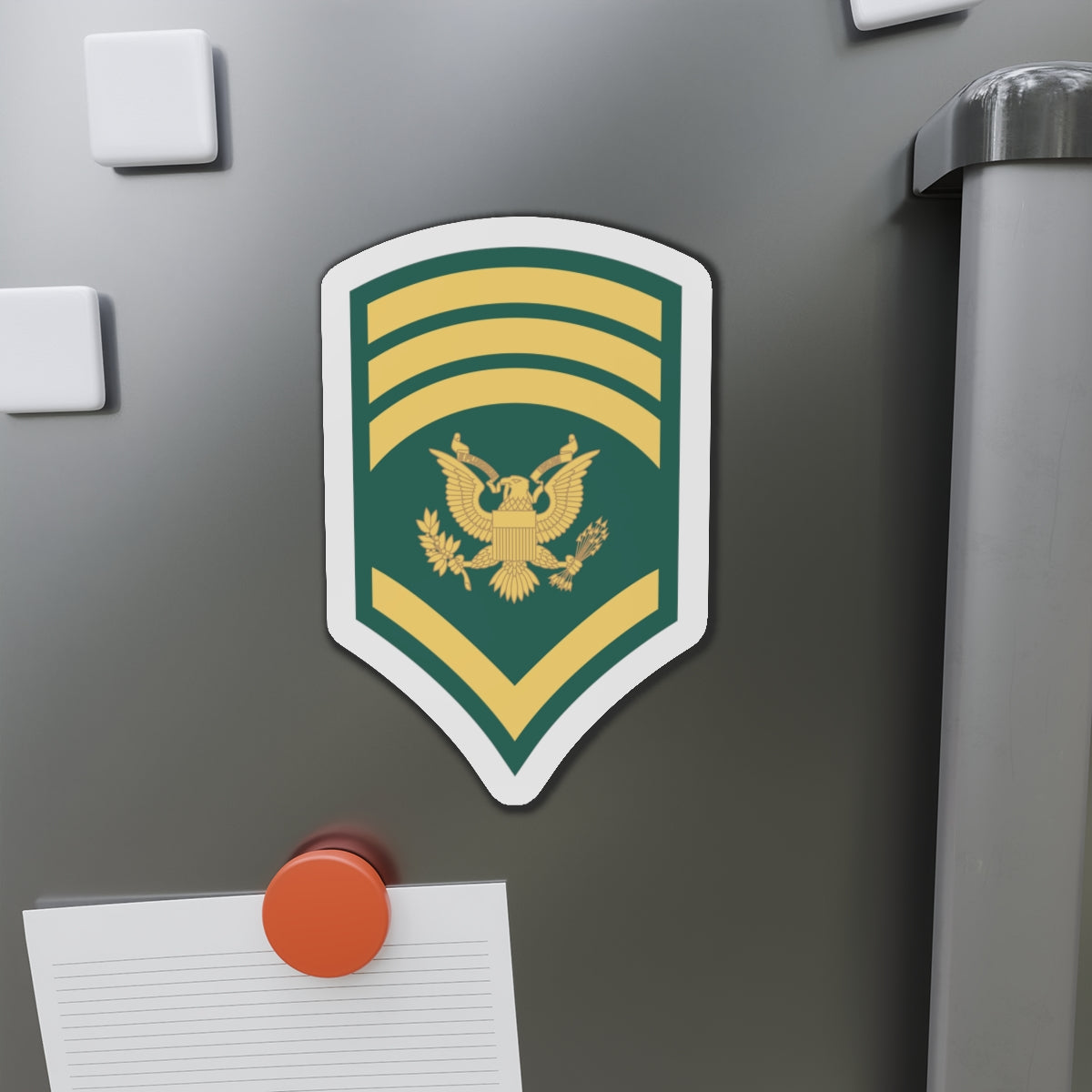 Die-Cut Magnets - Army - Enlisted - SPEC 8 - Specialist 8  - Std wo Txt X 300