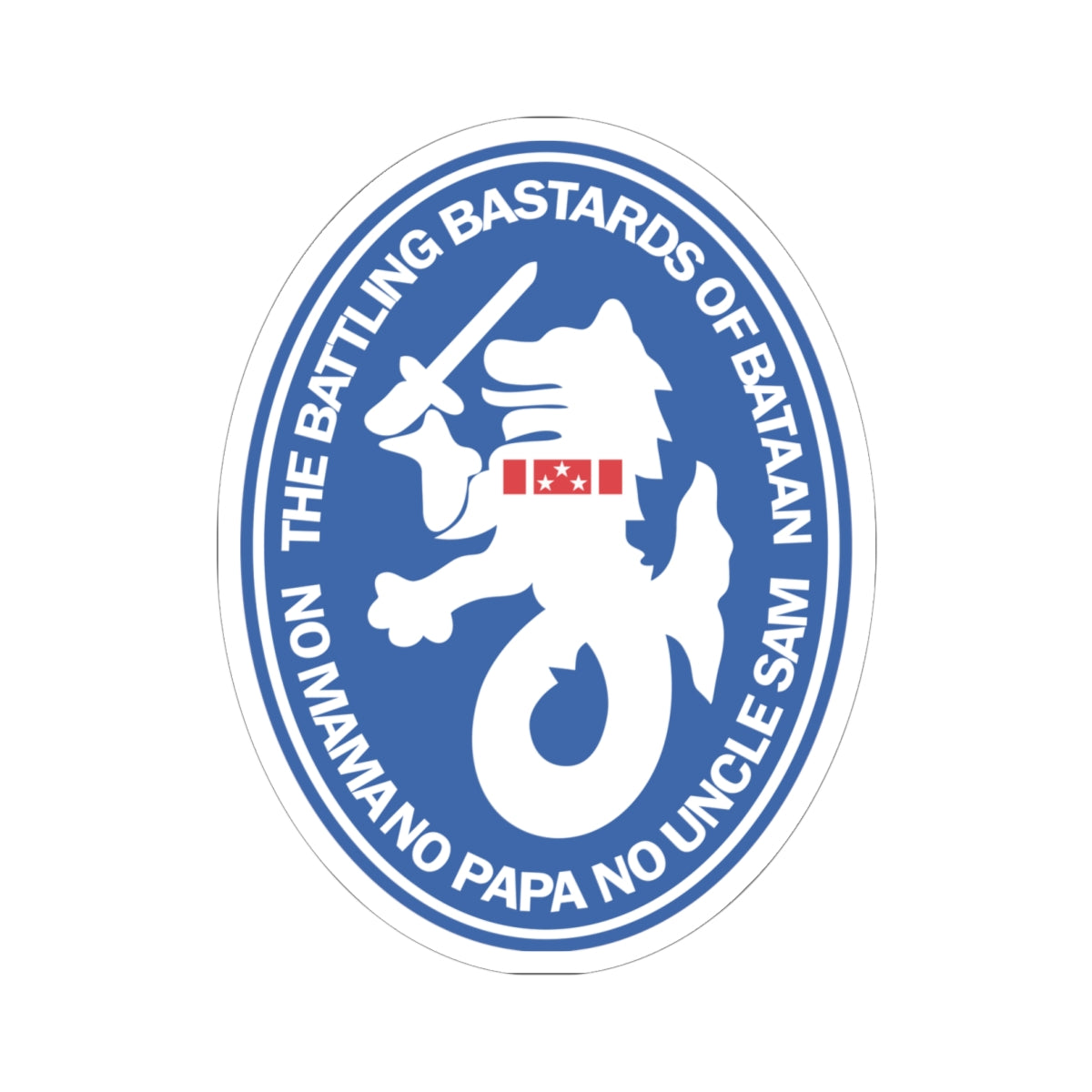 Kiss-Cut Stickers - Battling Bastards of Bataan X 300