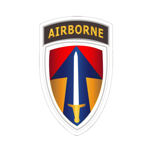 Kiss-Cut Stickers - Army - II Field Force w Airborne Tab LRRP