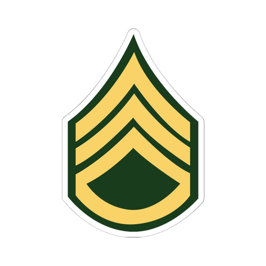 Kiss-Cut Stickers - Army - Staff Sergeant E-6 (SSG) X 300